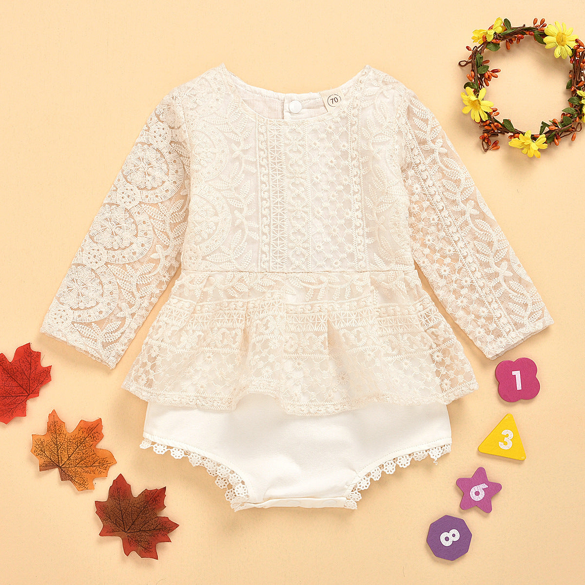 Baby Spitze Jumpsuit
