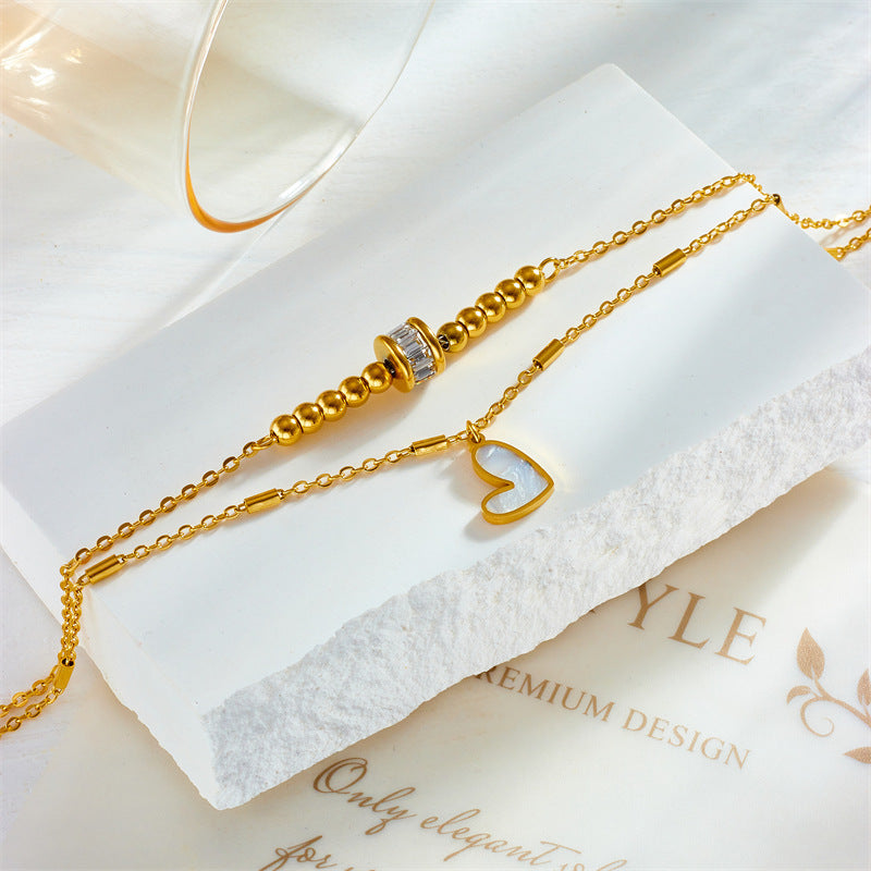 Herz Fußkette