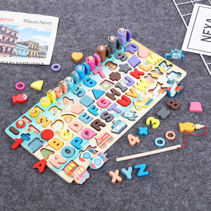 Montessori - 3D ABC Angeln