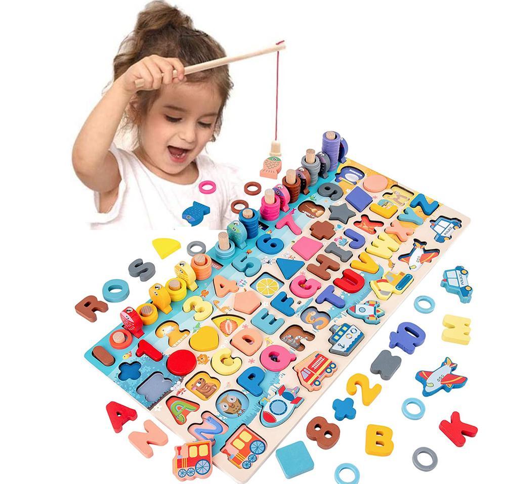 Montessori - 3D ABC Angeln