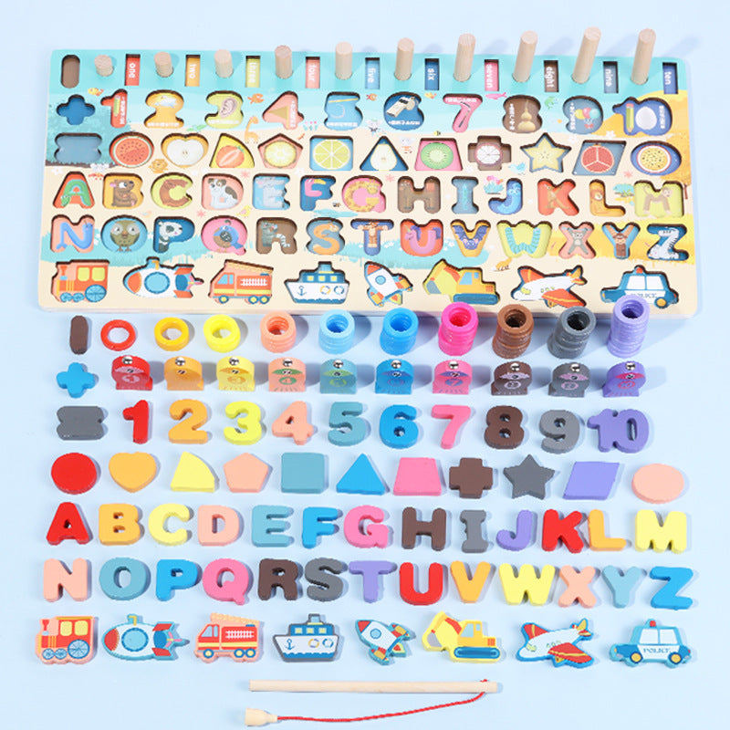 Montessori - 3D ABC Angeln