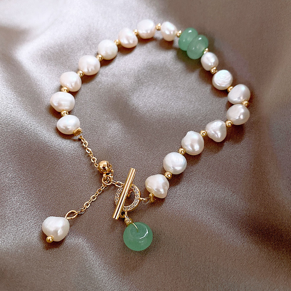 Süßwasserperlen Armband