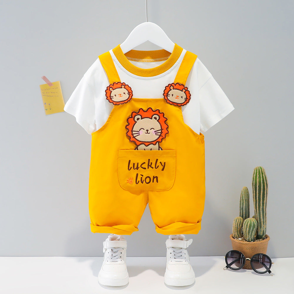 Baby-Sommer-Latzhose