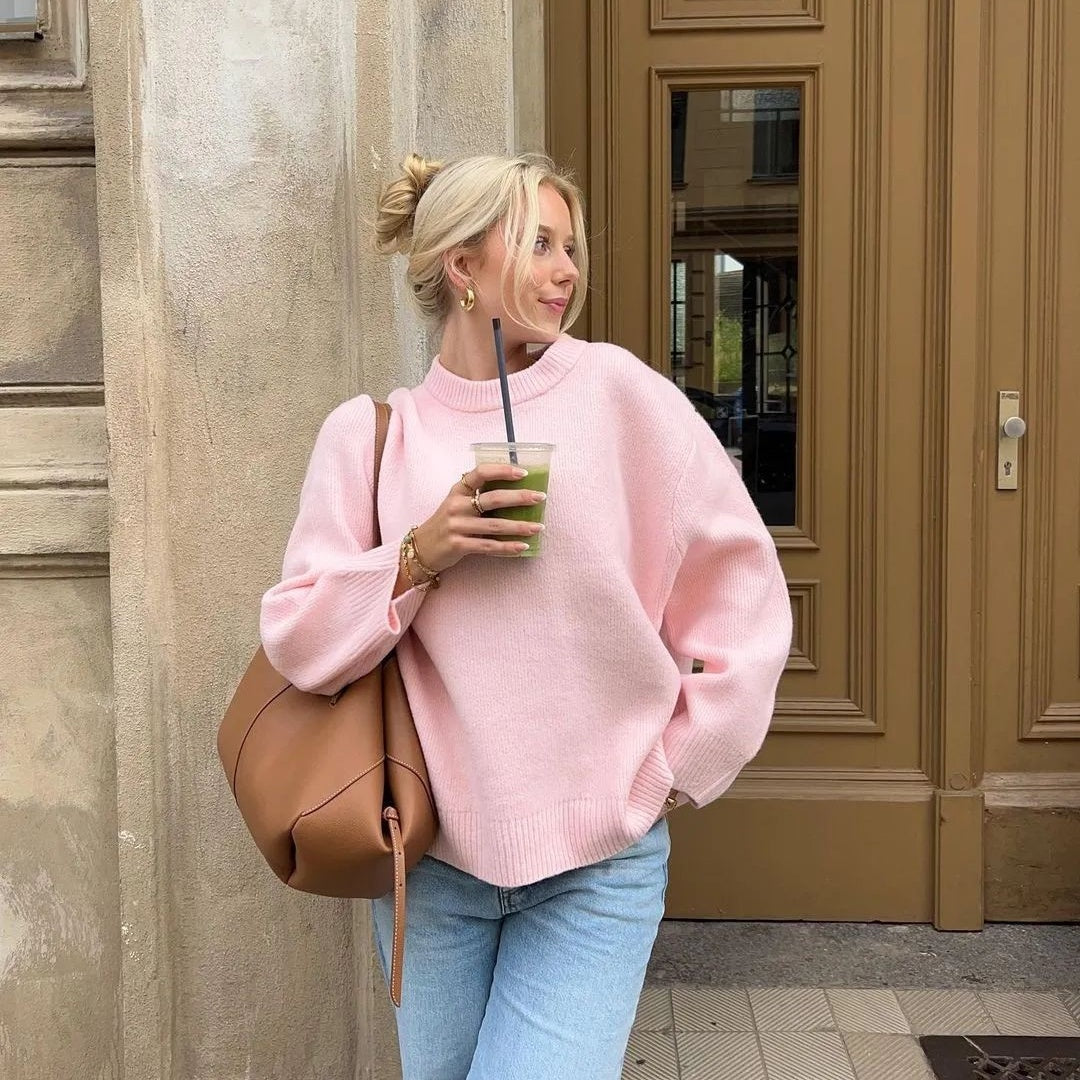 Rundhals-Pullover für Damen