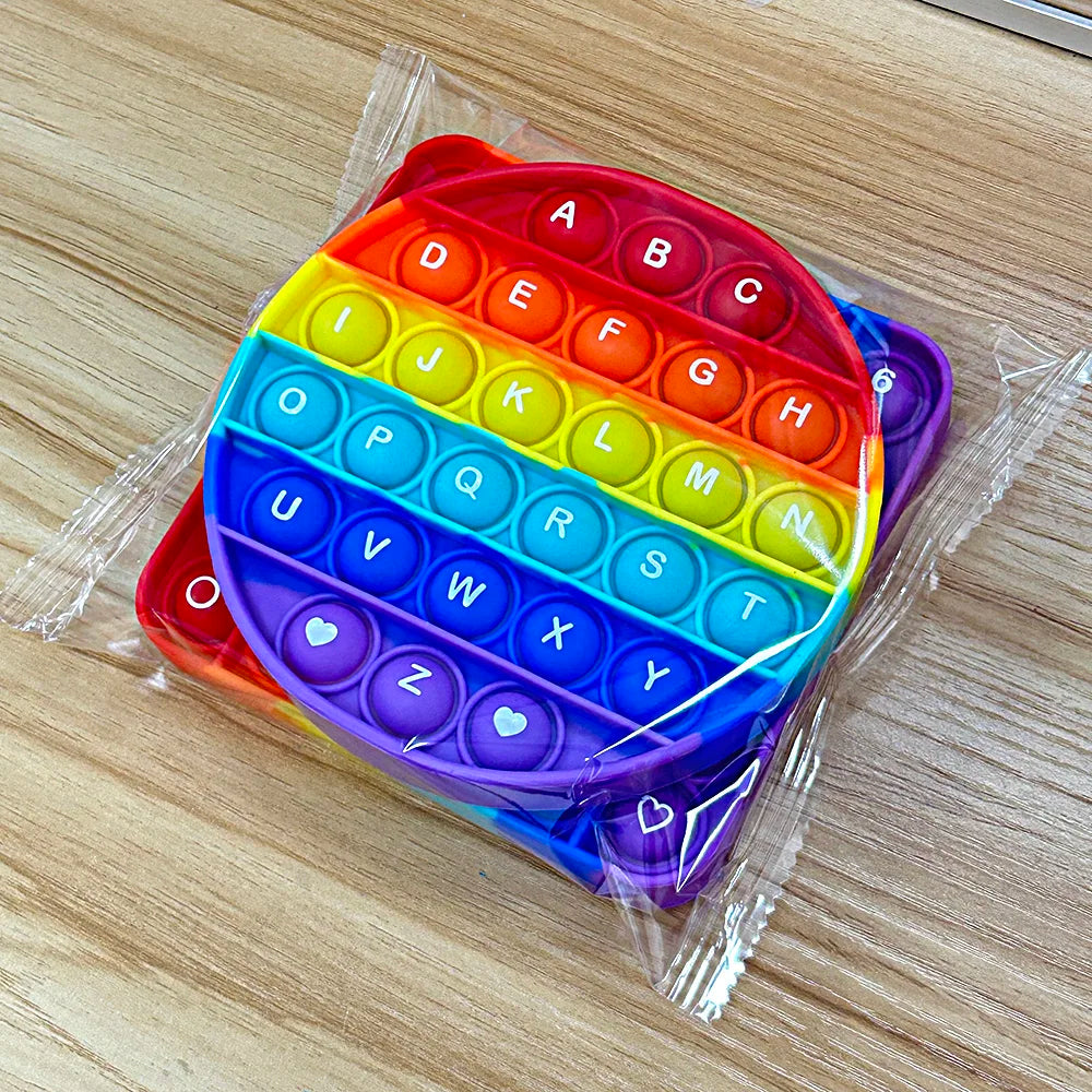 Pop Fidget Lernspielzeug – Zahlen & Buchstaben (2er-Pack)