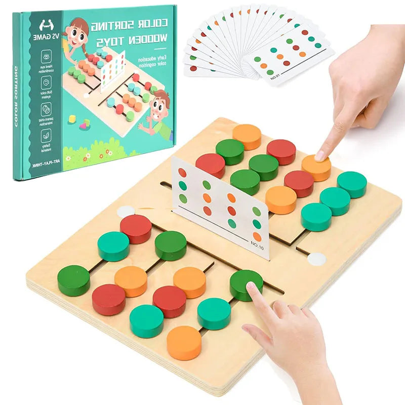 Montessori BizyKoady Farbmatching-Spiel