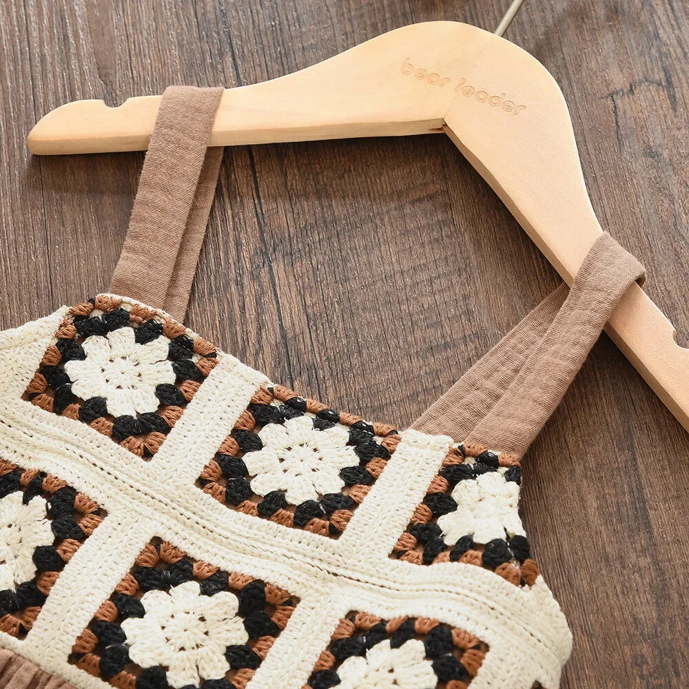 Sommertraum im Retro-Stil – Zweiteiler für Mädchen