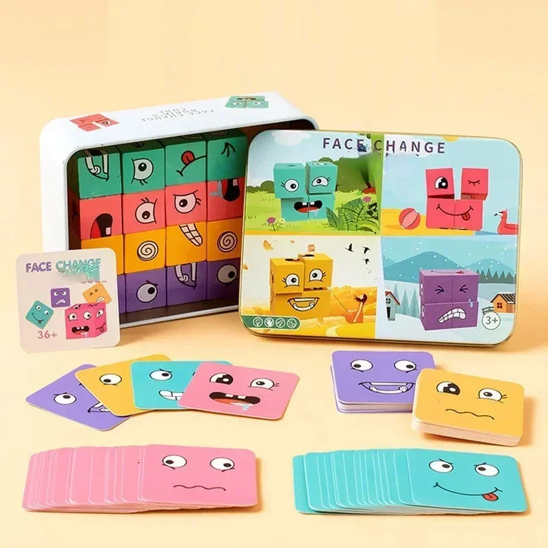 Holzpuzzle & Versus-Tischspiel