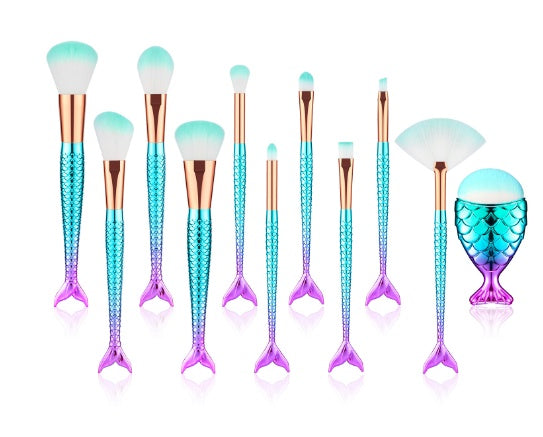 Makeup Brushes Kit Meerjungfrau