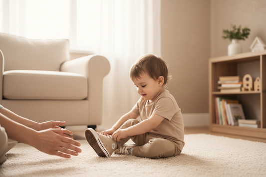 Kind übernimmt selbstständig altersgerechte Aufgaben im Haushalt und entwickelt Eigenverantwortung