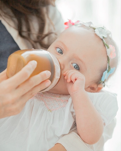 Ultra Wide Neck Baby Bottle 160ml (Rosa)