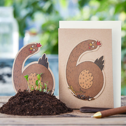 Geburtstagskarte "Sechs"