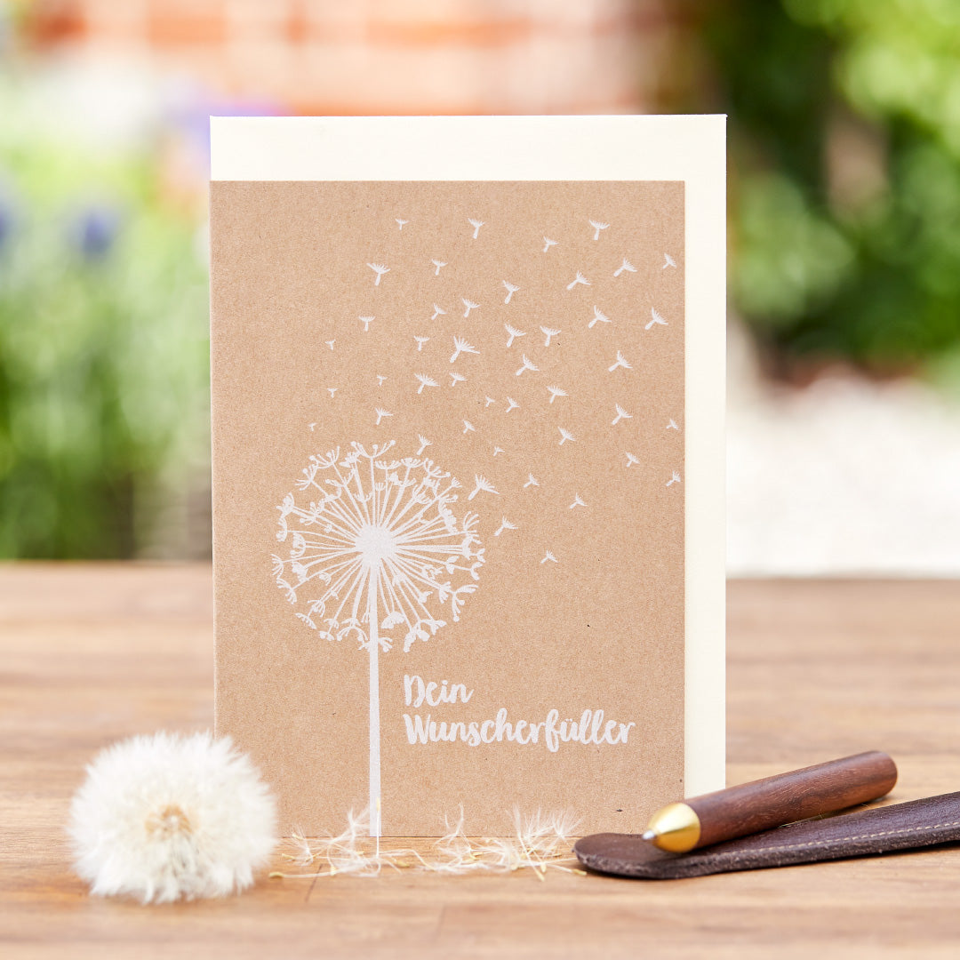 Grußkarte "Dein Wunscherfüller"