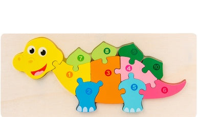 Montessori 3D-Puzzle Tiere