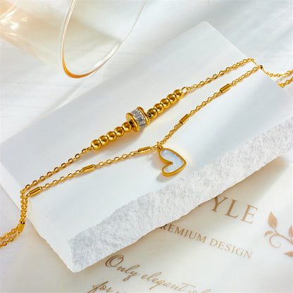 Herz Fußkette