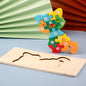 Montessori 3D-Puzzle Tiere