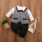 Verschiedene Baby Jumpsuits