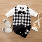 Verschiedene Baby Jumpsuits