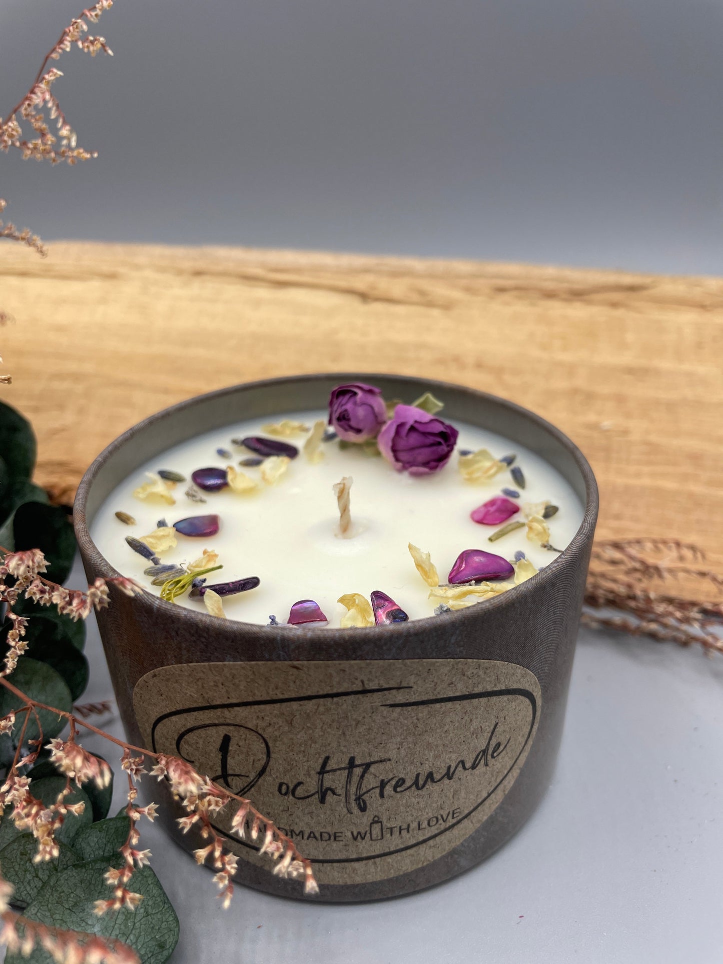 Sternzeichen Waage Duftkerze - Handgemachte Sojawachs-Kerze - Personalisiertes Astrologie-Geschenk