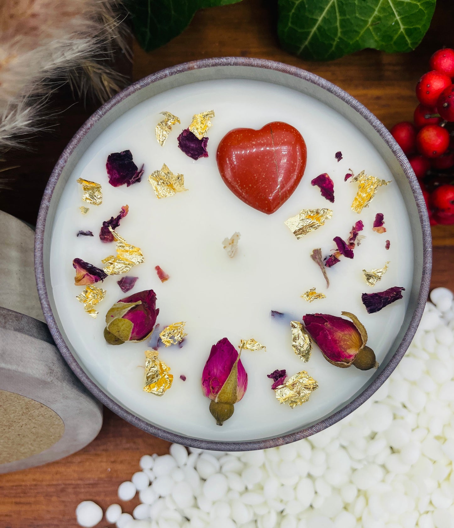 Sternzeichen Wassermann Duftkerze - Handgemachte Sojawachs-Kerze - Personalisiertes Astrologie-Geschenk