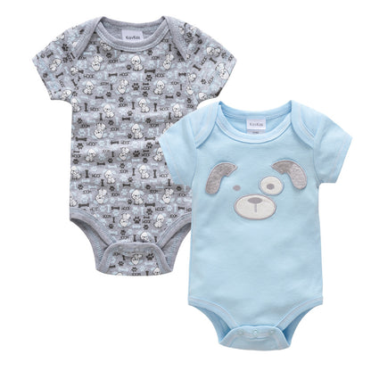 2er Baby Strampler