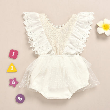 Baby Spitze Jumpsuit