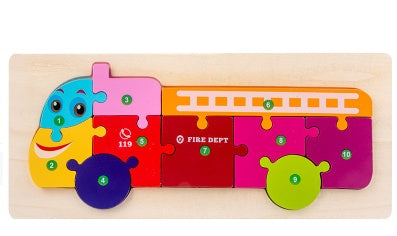 Montessori 3D-Puzzle Tiere