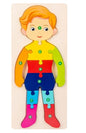 Montessori 3D-Puzzle Tiere