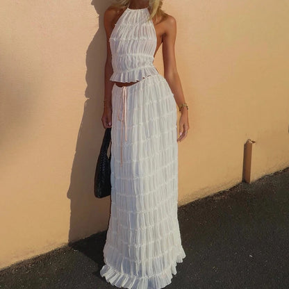 2-teiliges Strandkleid für Damen