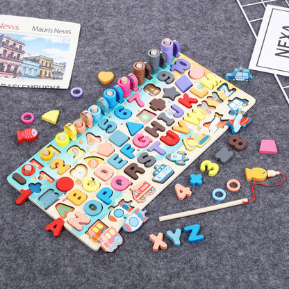 Montessori - 3D ABC Angeln