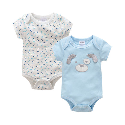 2er Baby Strampler