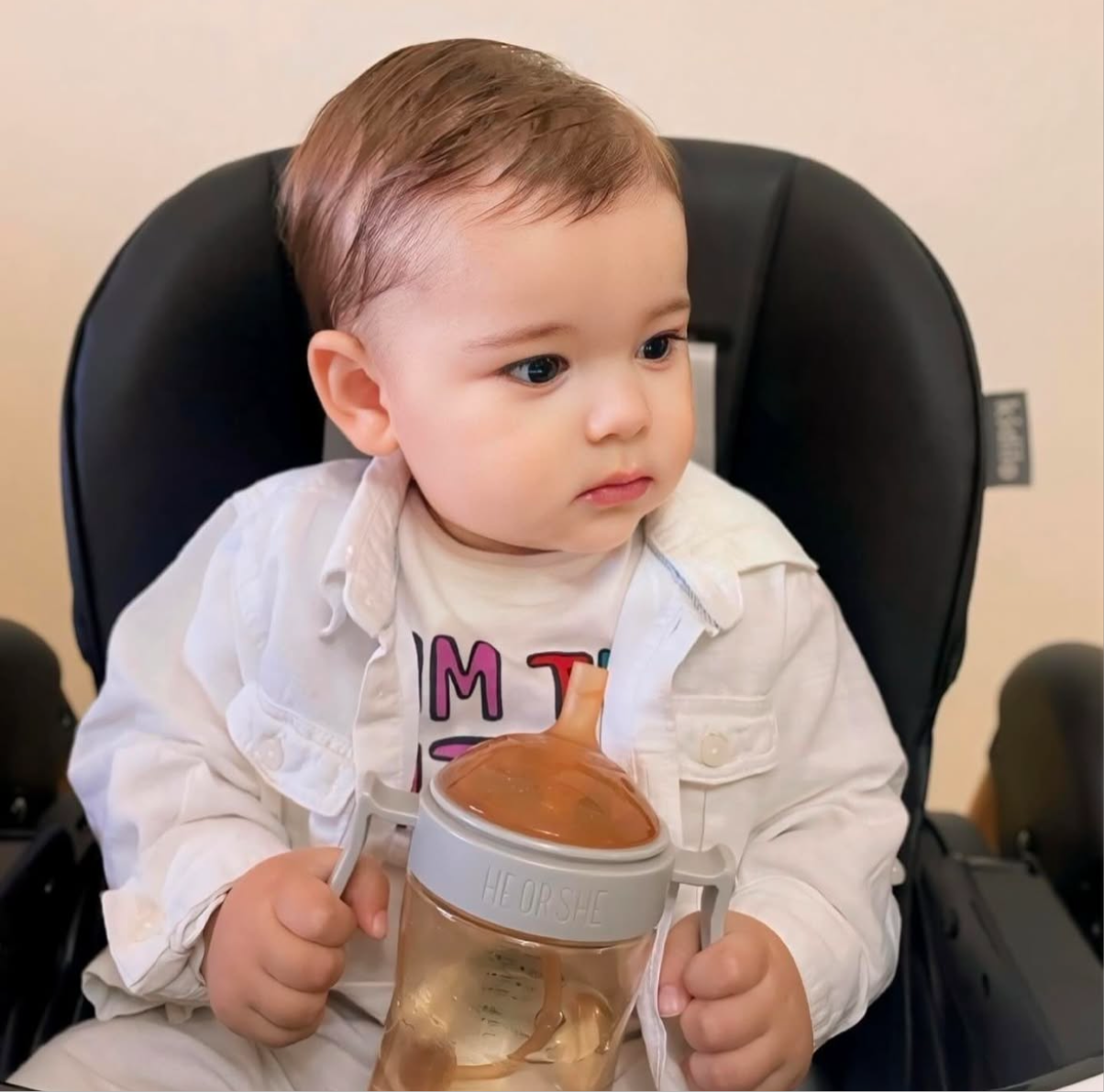 Dental Care Sippy Cup 300ml (Grau)