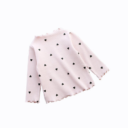 Love long-sleeved Shirt für Kinder