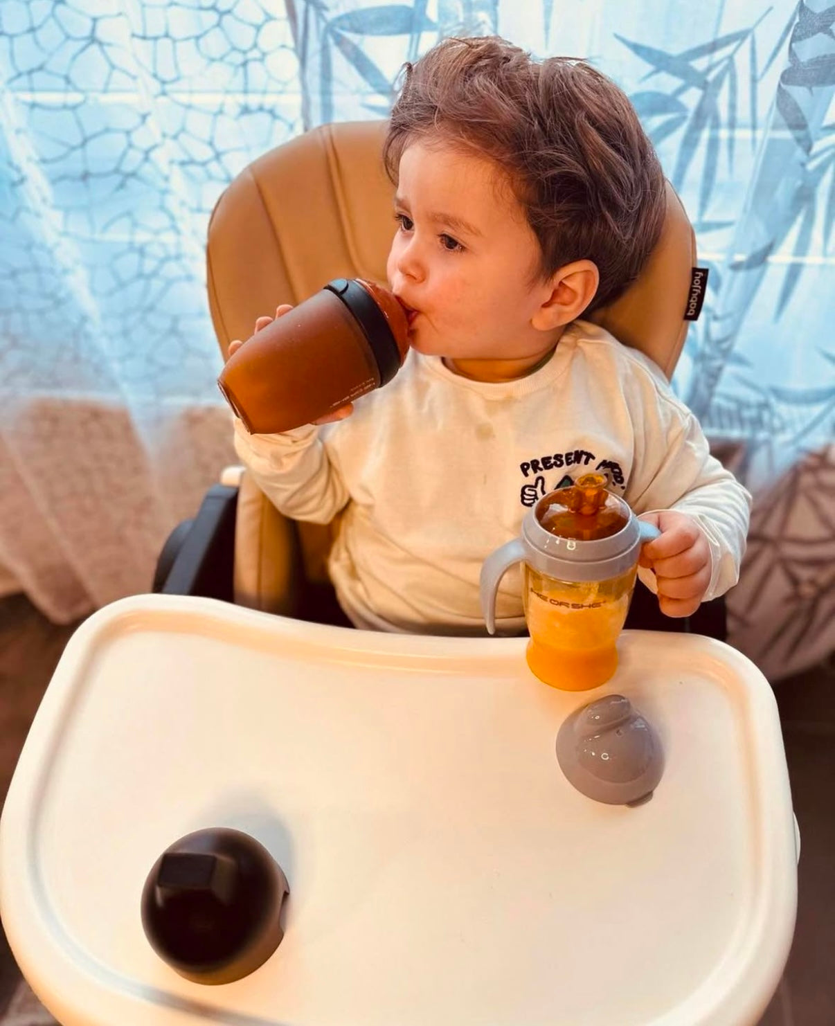 Ultra Wide Neck Baby Bottle 240ml (Schwarz)