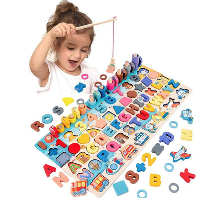Montessori - 3D ABC Angeln