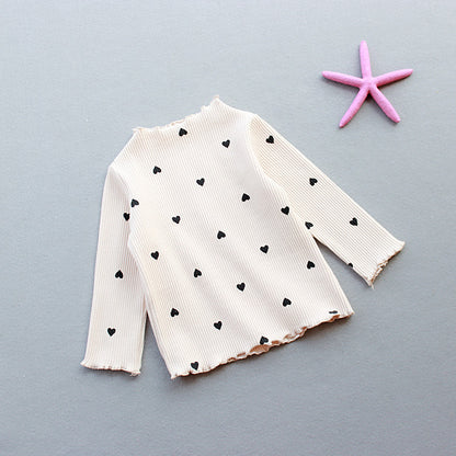 Love long-sleeved Shirt für Kinder