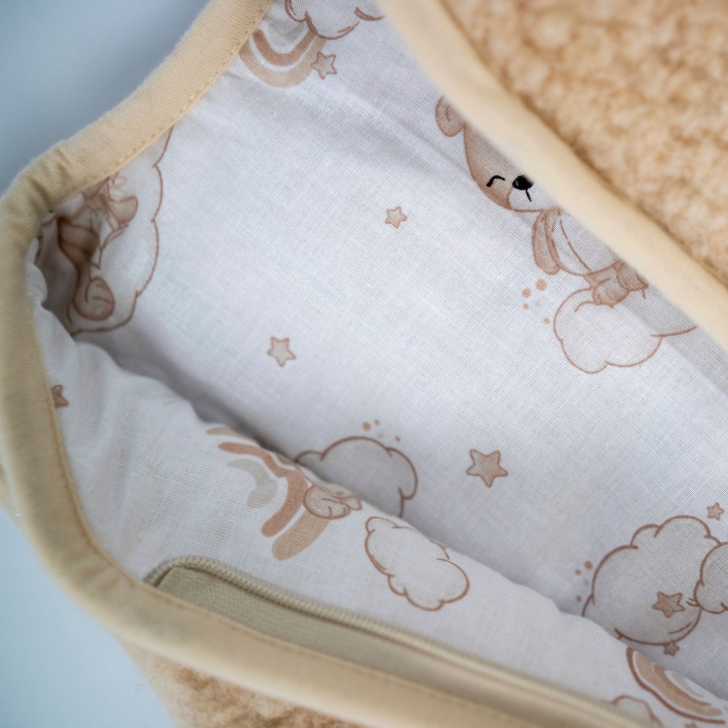 Babyschlafsack Merinowolle Wollwalk - natürlich warm & kuschelig