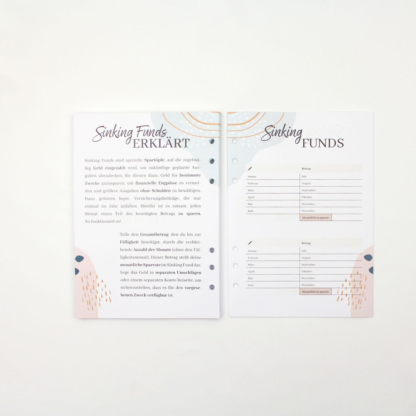 Budget Planer (Jahresunabhängig) - DIN A5