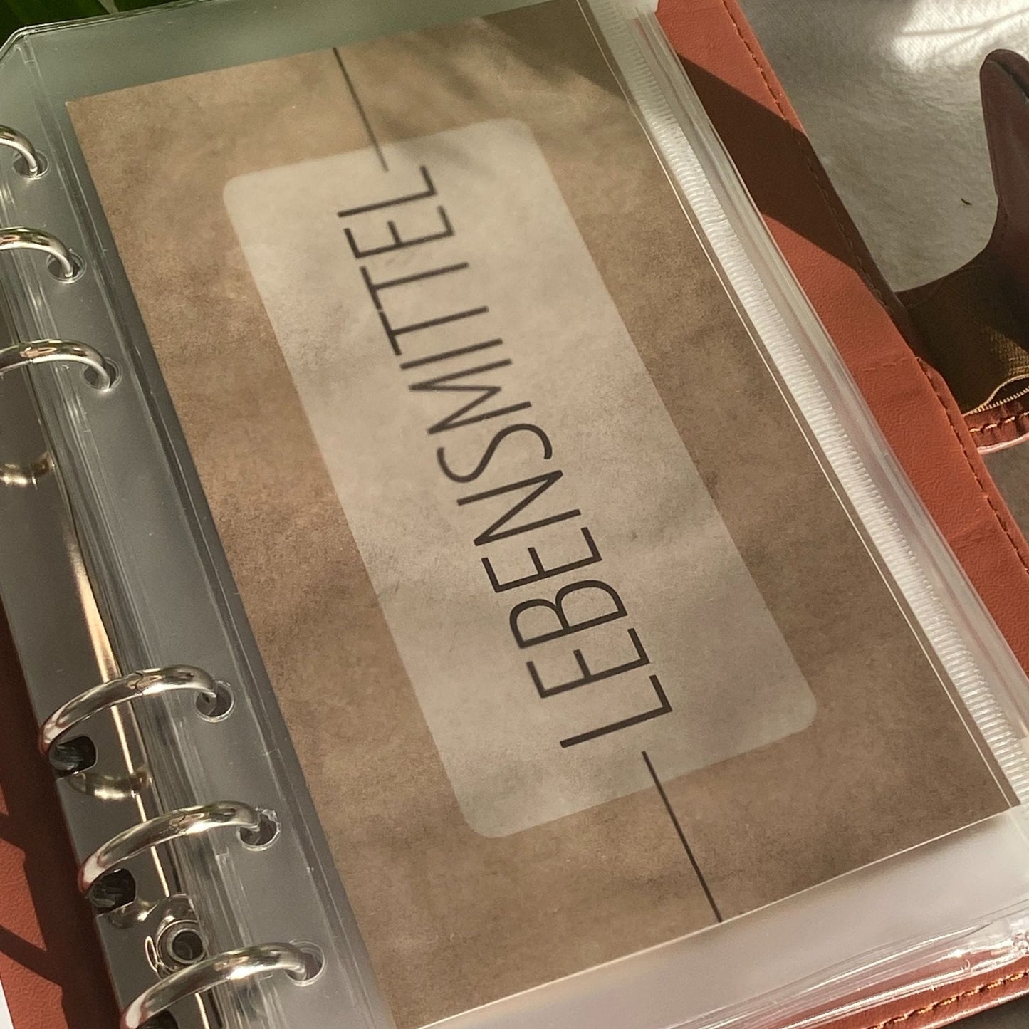 Grundausstattung Budget Binder