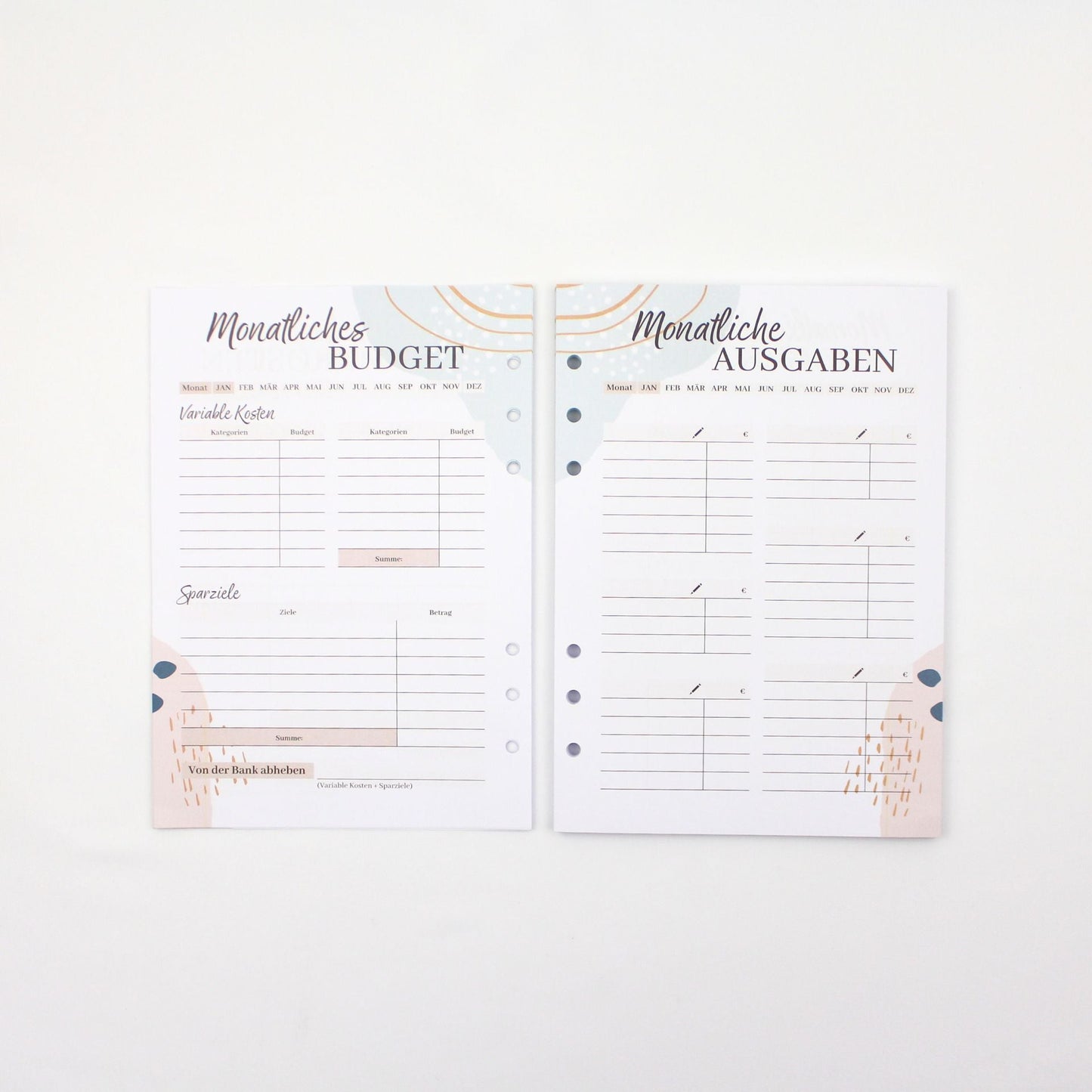 Budget Planer (Jahresunabhängig) - DIN A5