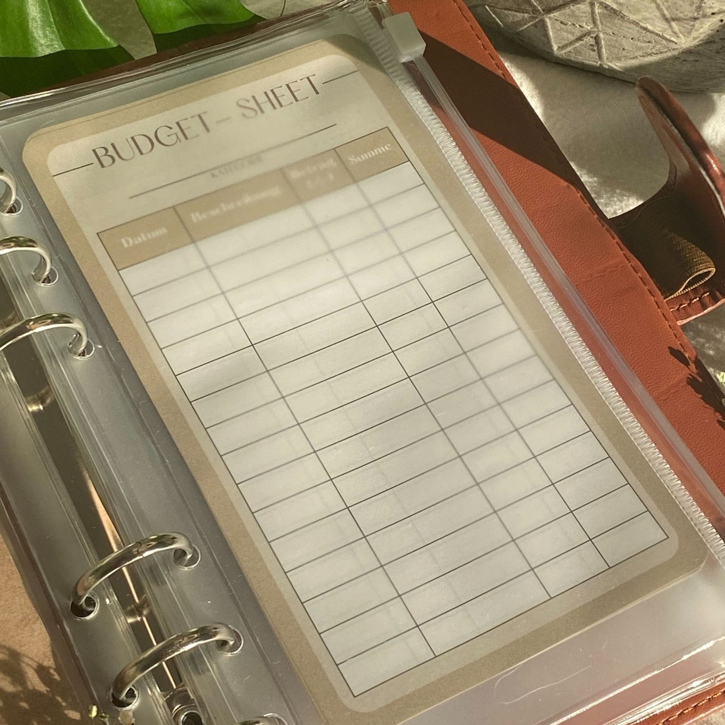 Budget Sheets (10er-Pack)