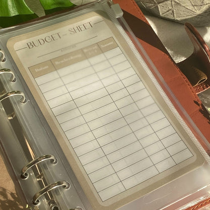Budget Sheets (10er-Pack)