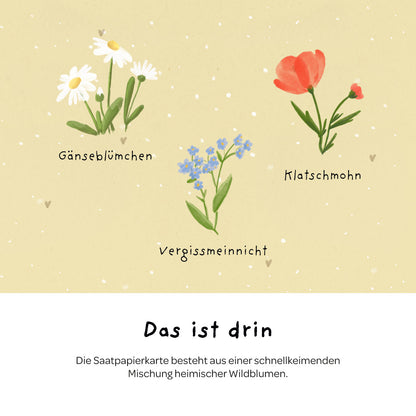 Grußkarte - Hoch sollst du leben!