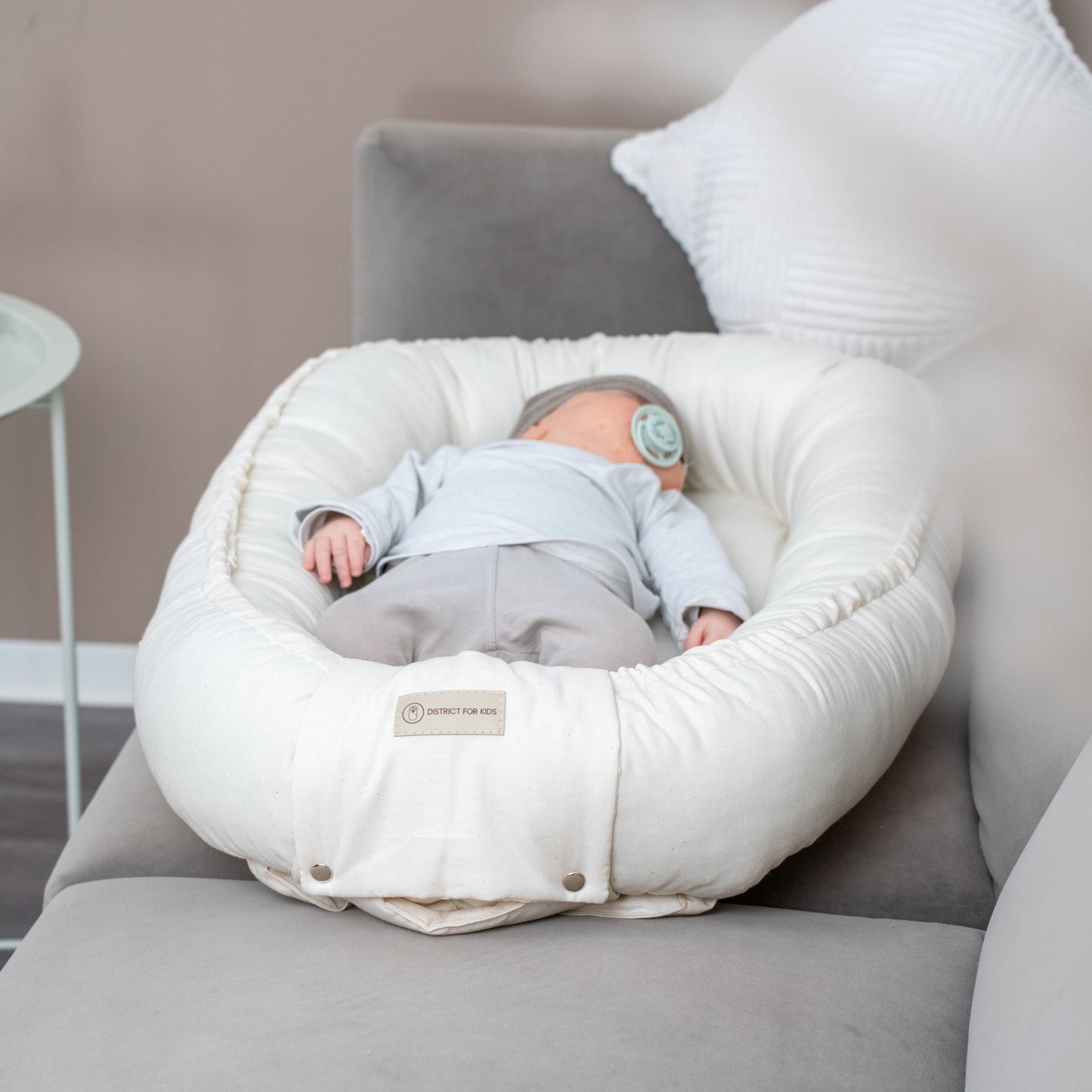 Babynestchen Bio Baumwolle – mitwachsender & nachhaltiger Baby-Kokon