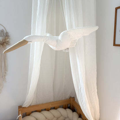 Storch Deko zum Aufhängen – Glücksbringer fürs Baby- & Kinderzimmer