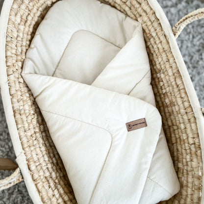 Babyhörnchen aus 100% Bio Baumwolle – Nachhaltige & kuschelige Einschlagdecke