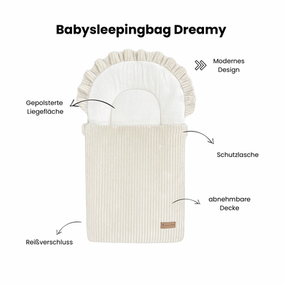 Babyschlafsack Dreamy Cord – Kuscheliger Ganzjahresschlafsack