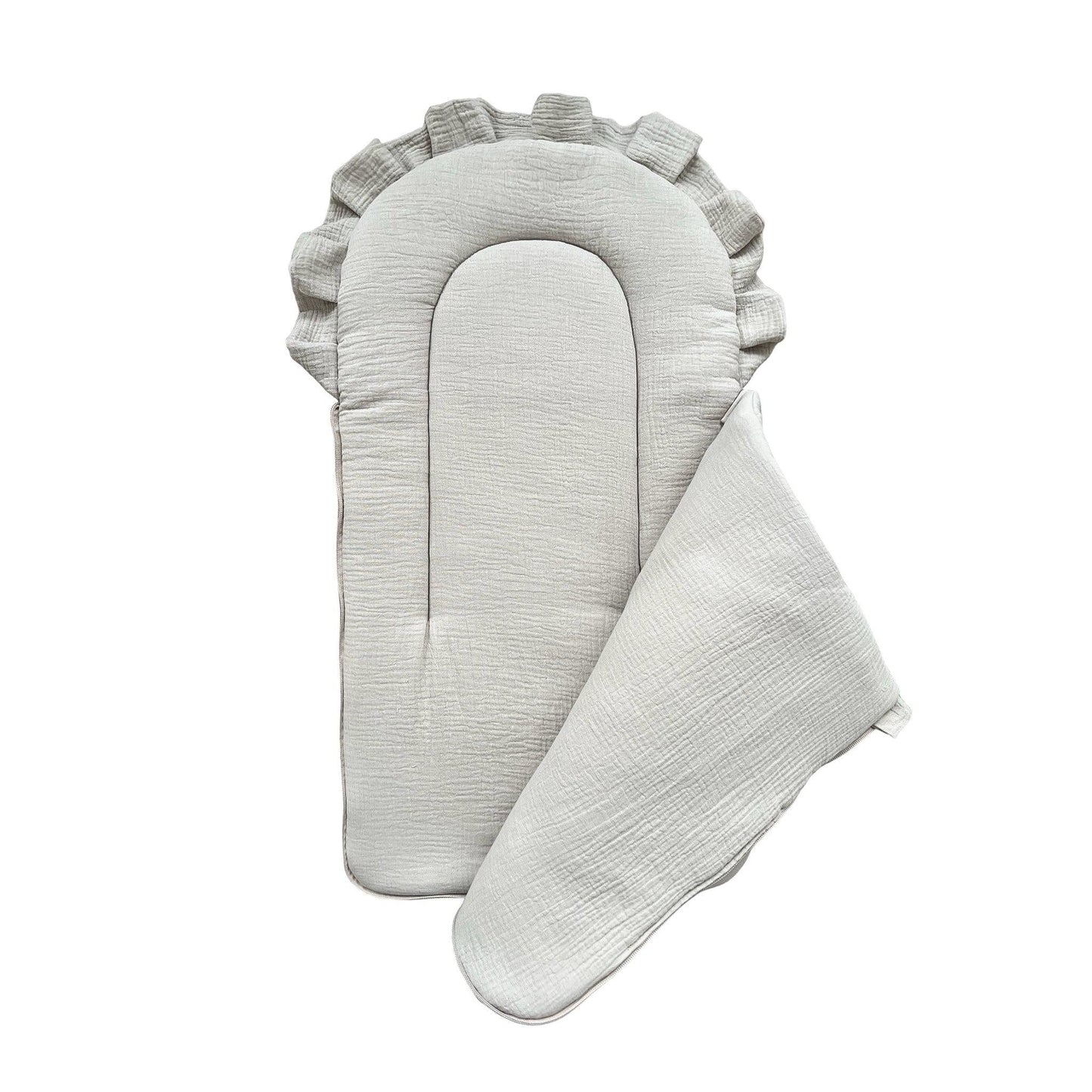 Babyschlafsack Dreamy Musselin – Atmungsaktiver Ganzjahresschlafsack