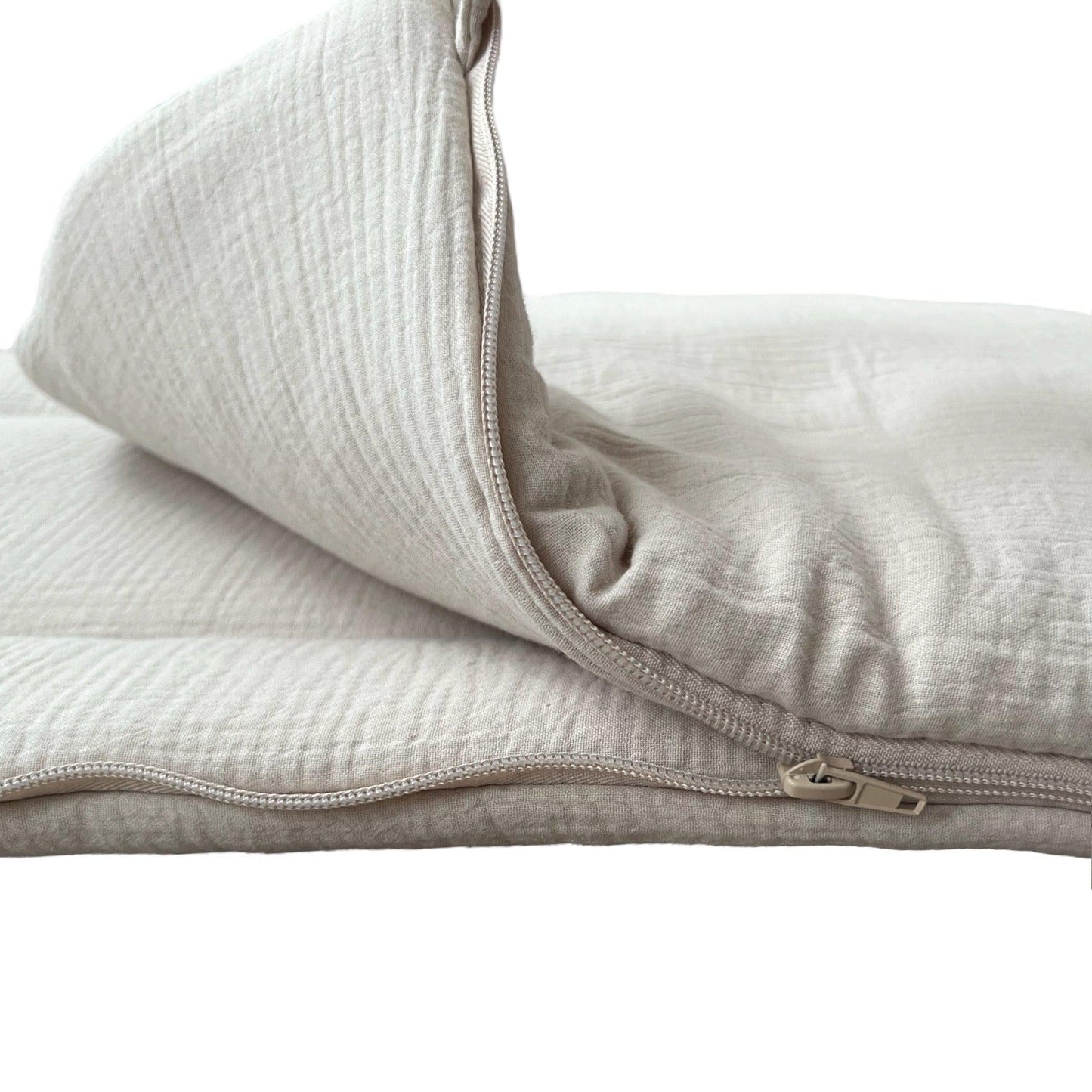 Babyschlafsack Dreamy Musselin – Atmungsaktiver Ganzjahresschlafsack