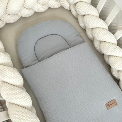 Babyschlafsack Sleepy Musselin – Atmungsaktiver Ganzjahresschlafsack